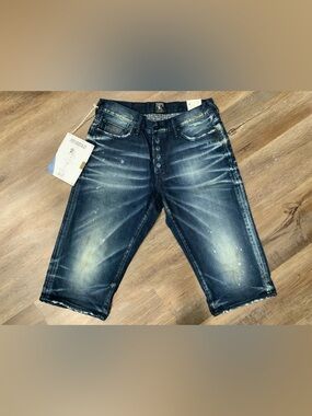 New Prps Barracuda Distressed Shorts Mens Sz 32
